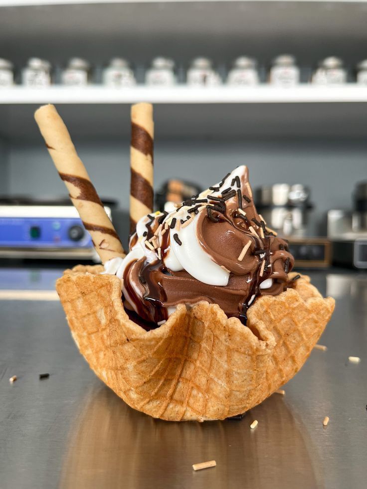 Cornets et glaces